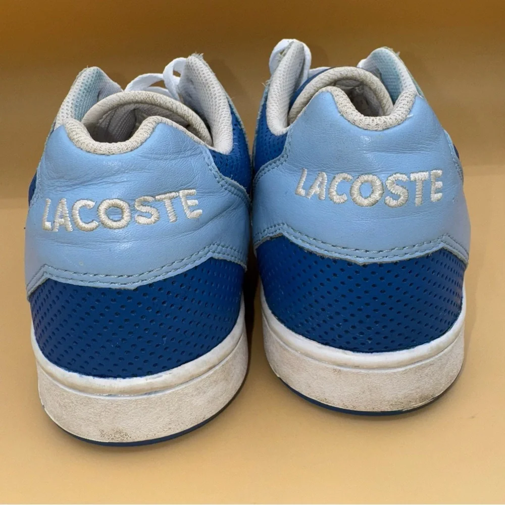 Lacoste Women’s Thrill Punch Sneakers, Blue, Size‎ 8.5, Vintage, Y2K, GUC